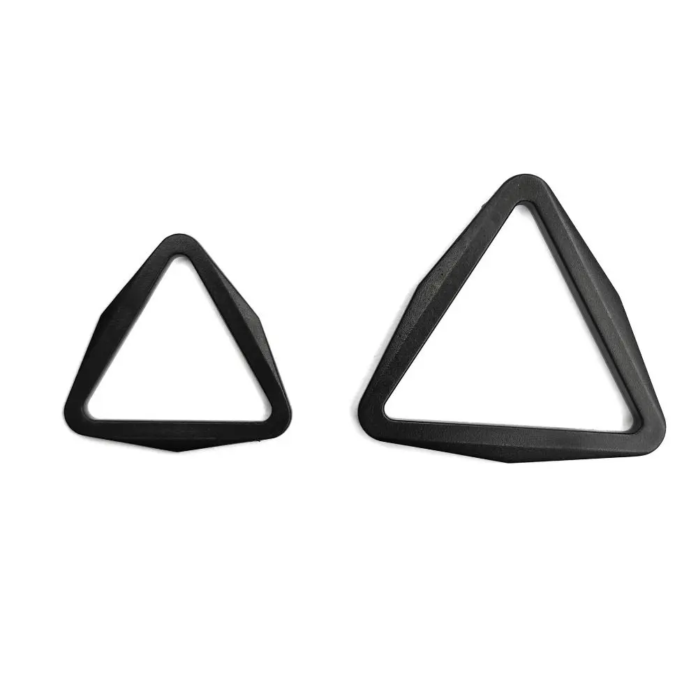 5pcs New POM Plastic Triangle Buckle 20/25/30/40mm Elastic Pants Parts Luggage Strap Accessories Outdoor Tool