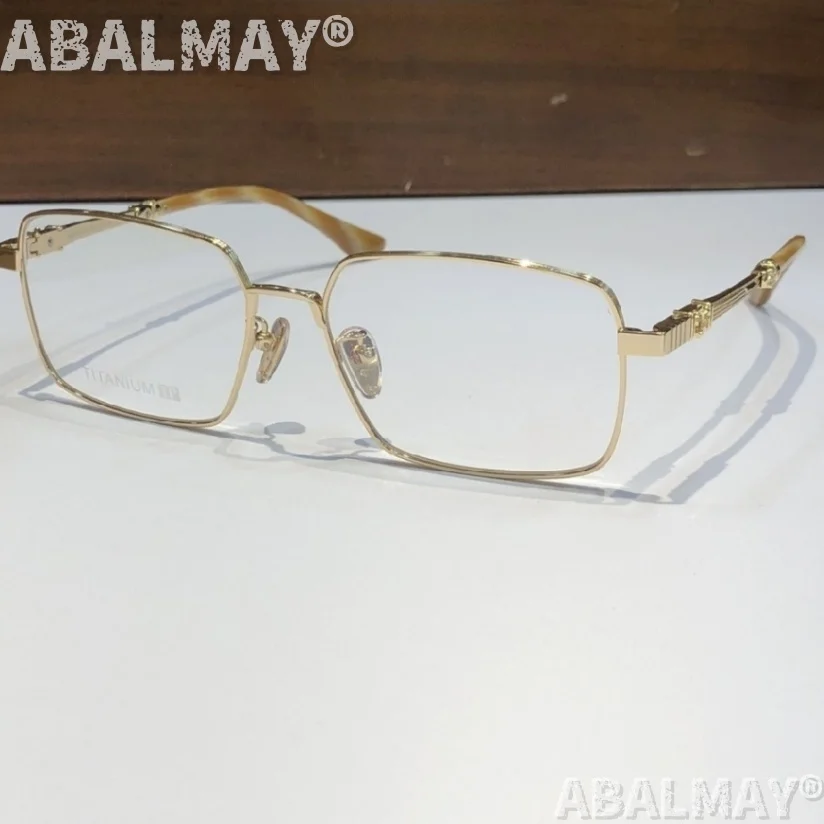 

Top Quality Designer Optical Glasses for Men and Women 8174 SIZE 57-17-152 Titanium Luxury Business Prescription spectacle frame