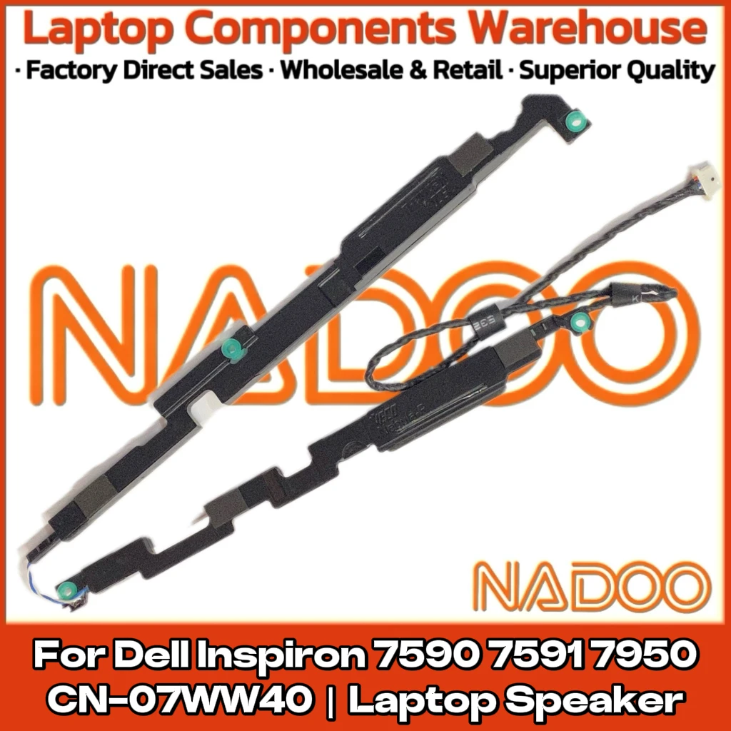 New Original Laptop Speaker For Dell Inspiron 7590 7591 7950 CN-07WW40 Built-in left and right speaker Horn Audio