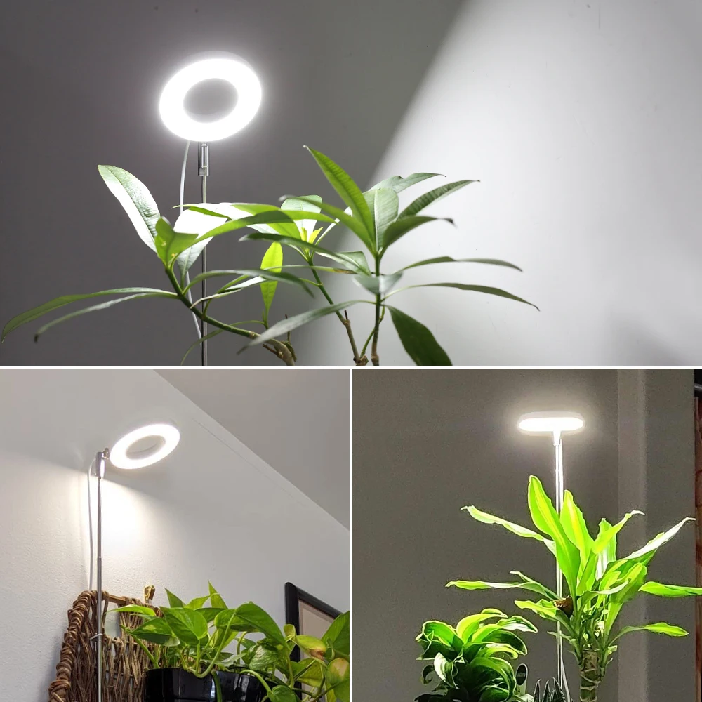 LED Grow Light Full Spectrum Plant Lamp USB 5V Height Adjustable Growing Lamp Indoor Greenhouse Phyto Lamp LED Growth Light