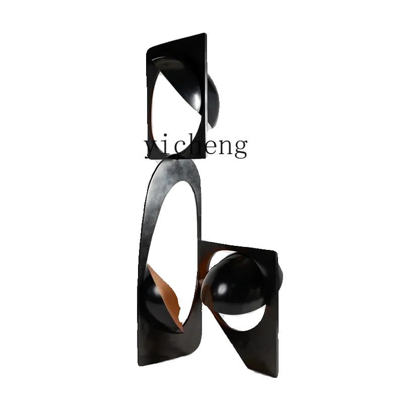 exhibition hall hotel high-end creative installation art landing high-end light luxury ornament