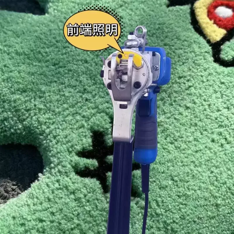 Carpet Weaving Flocking Machine AK-5 Electric Carpet Tufting Gun Tufting Machine with Digital Display and Light Tufting Kit