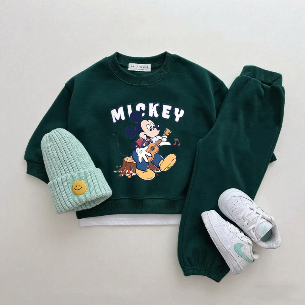 conjunto-de-2-pecas-de-moletons-verdes-calcas-combinadas-fantasia-de-outono-conjunto-de-roupas-da-disney-meninos-criancas-lindos-moletons-calcas-soltas