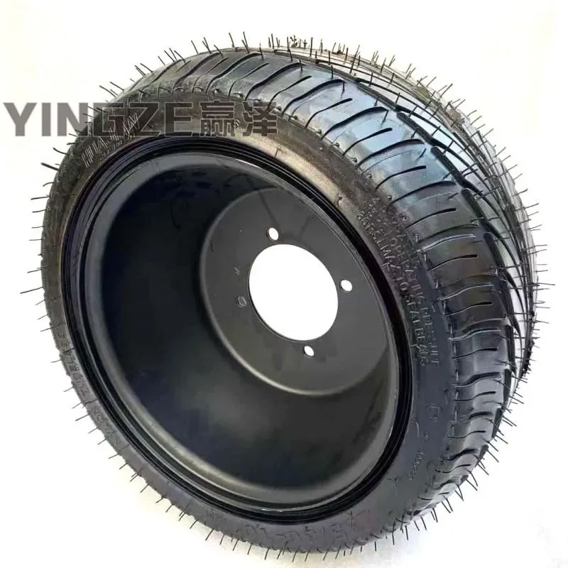 Equipement-d'attractions-f1-modification-vtt-pneus-de-route-plats-de-235-30-a-10-pouces-roues-en-fer