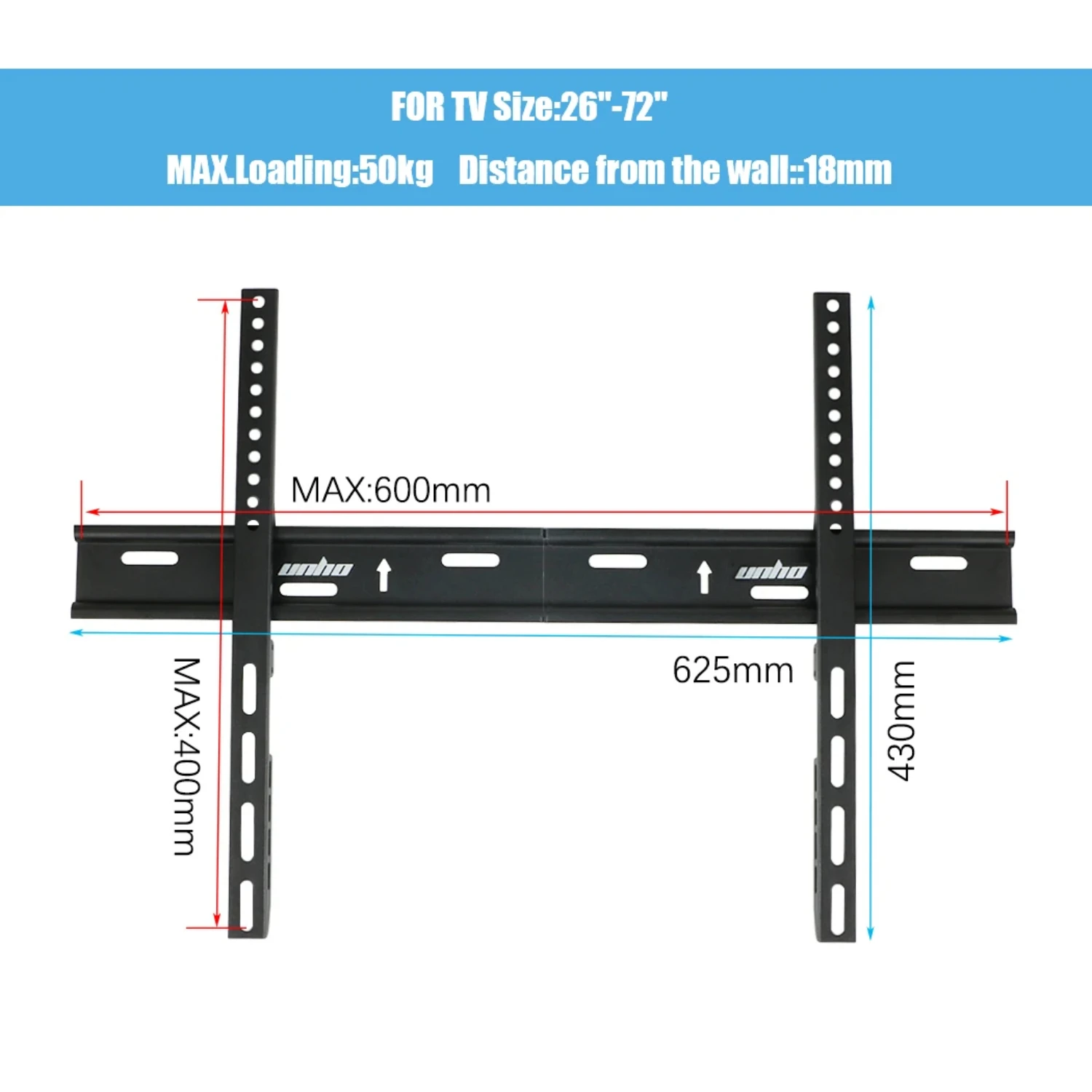 Ultra Slim TV Wall Mount Flat TV Wall Bracket  26