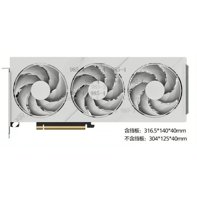 RTX5070TI 5080 5090D White Gaming Graphics Card Desktop PC Discrete GPU