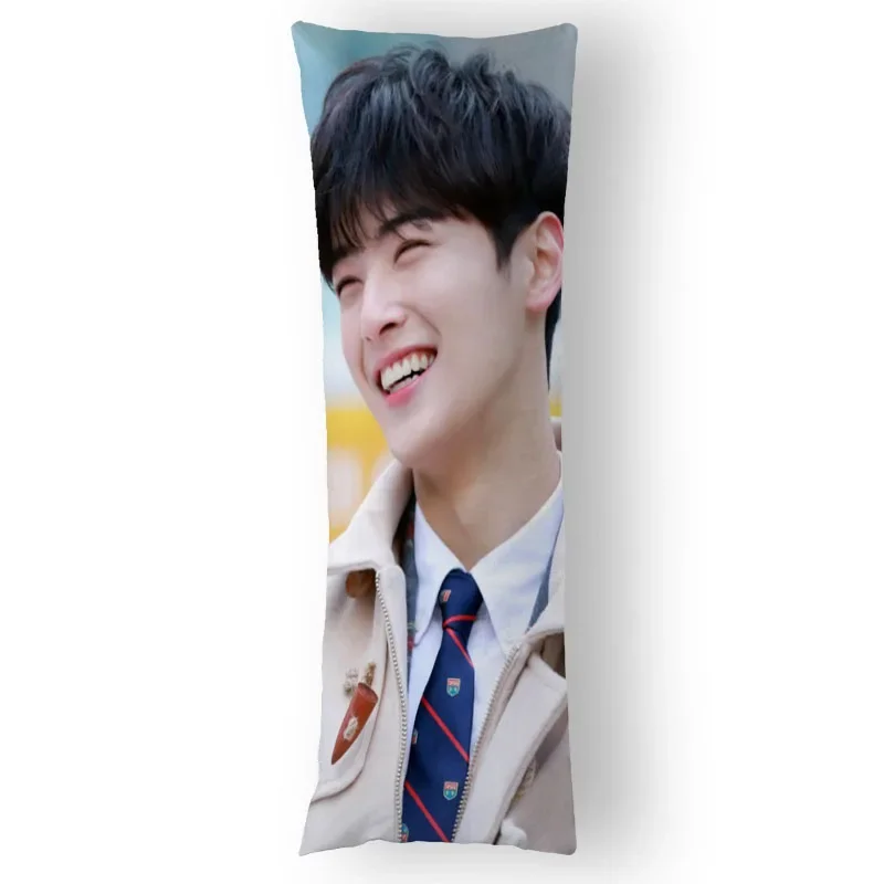 Cha Eun-Woo Dakimakura Body Pillow Case Genshin Impact Diluc Decorative Cover Home Decoration Pillowcases Printed Long