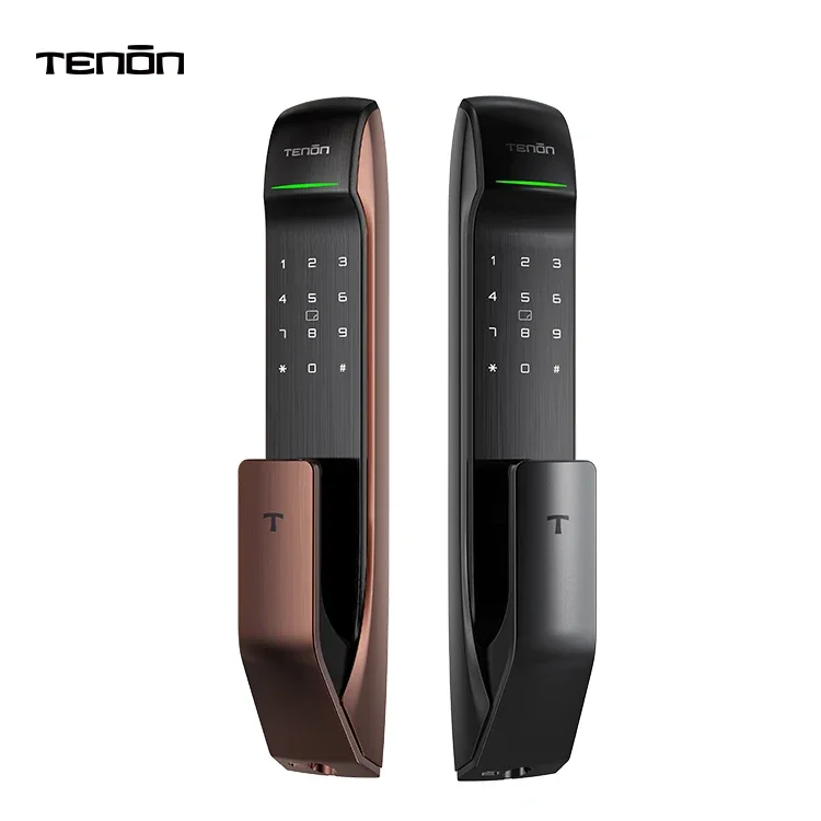 Apartment Smart Door Front Lock Keyless Entry System Door Lock Electronic Key Rfid Card Smart Finger Print Lock