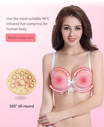 2023 New High Quality Chest Enlargement Massager/Breast Massager Pad/Wiriless Chest Massager For Women