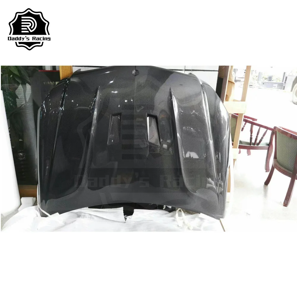 

Carbon Fiber Front Hood Fit For C-Class AMG W204 C63 2012-2014 BS Style Bonnet High Quality