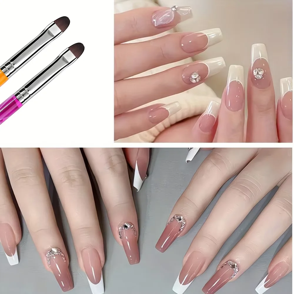 Ensemble de 1 pinceau ovale po - Nail Art Oval avis et prix