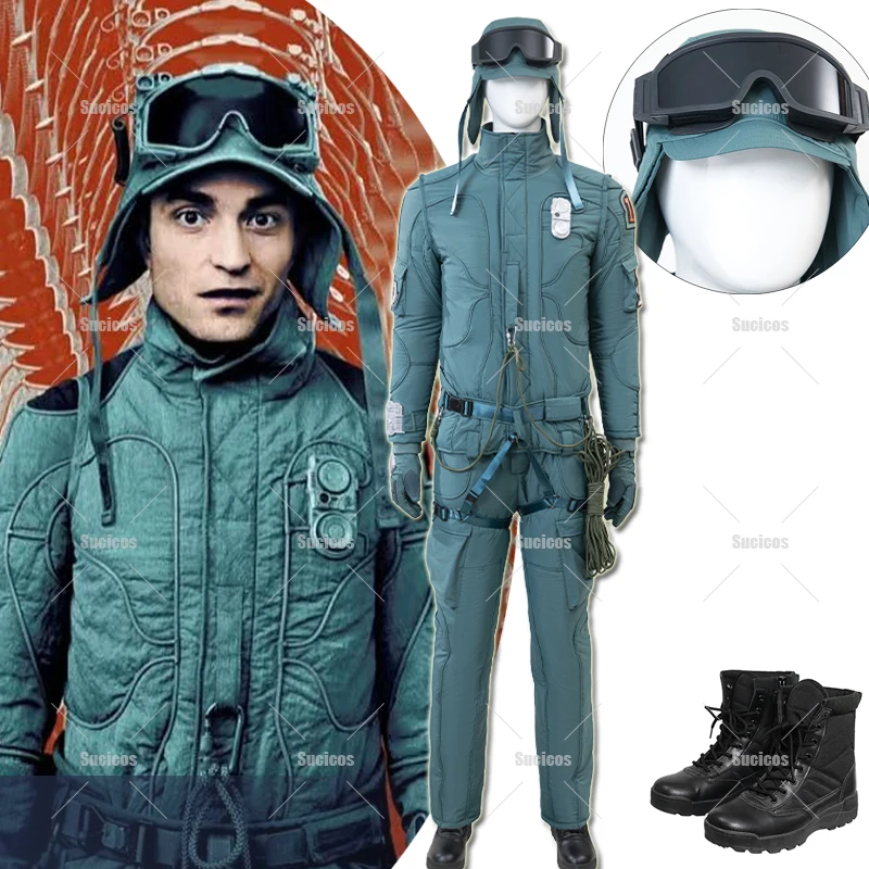 

Anime NO.17 Mickey Barnes Cosplay Costume Thick Coat Pants For Men Women Halloween Party Carnival Role Play Uniform Suits