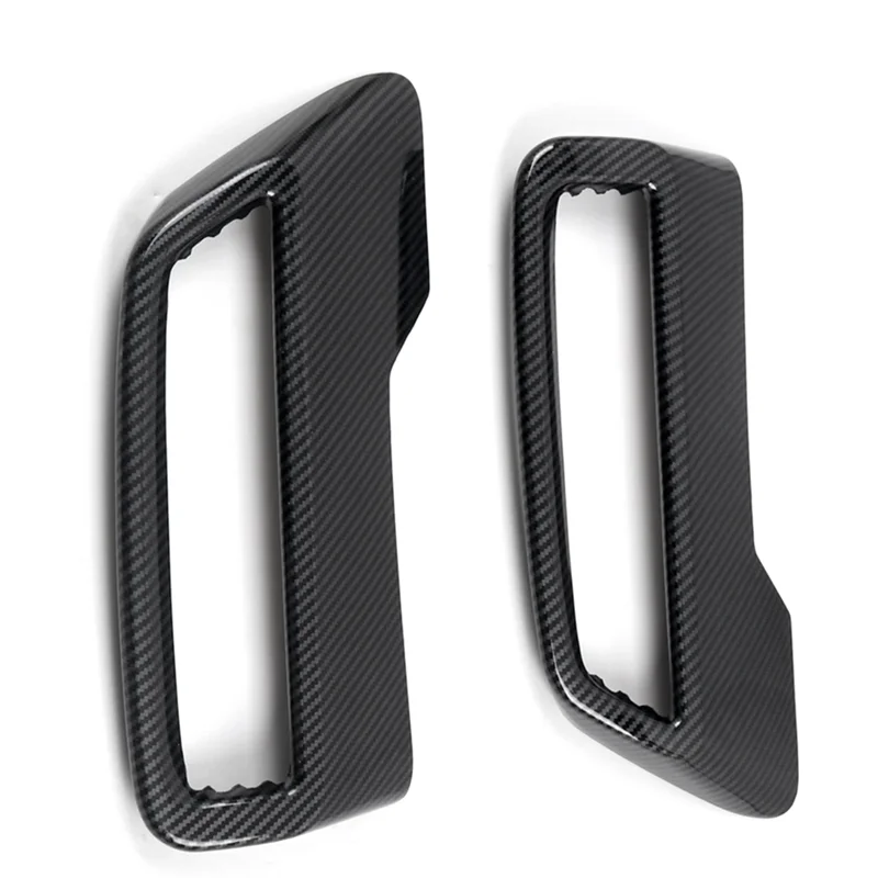 A11F-For  3008 4008 5008 2017-2021 ABS Carbon Fiber Car Tail Muffler Exhaust Pipe Output Cover Car Tail Pipe Accessory