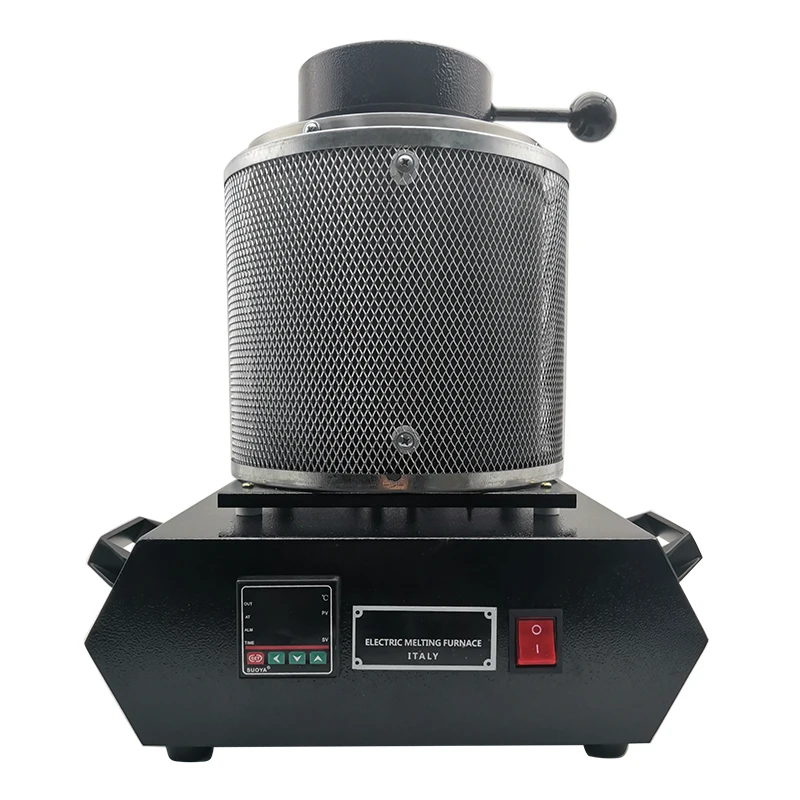 3KG Digital Gold Melting Furnace Machine Heating Capacity 2100W Casting Refining Precious Metal Silver Jewelry Casting Tool