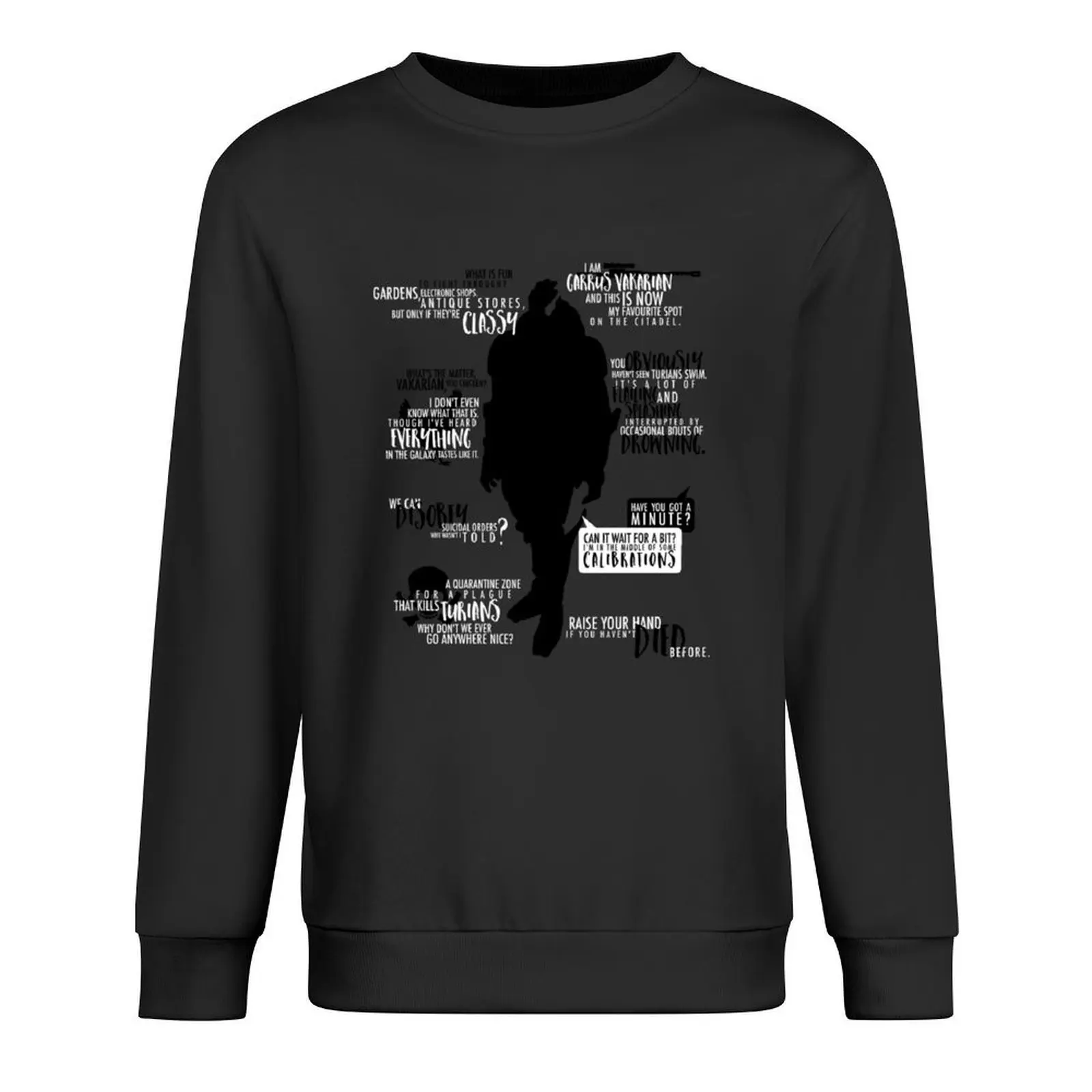 

Mass Effect - Garrus Vakarian Pullover men's sweat-shirt men's clothing blouse korean clothes sweatshirts men