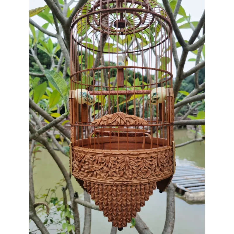 Sangkar Burung Bambu Gaya Guan - Bird Cage Parrot ulasan dan harga