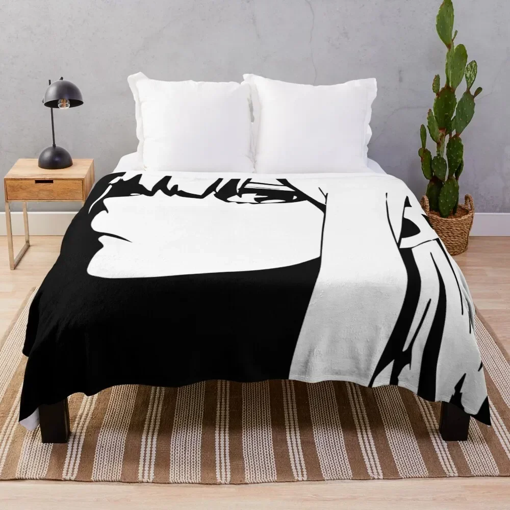 

Darling in the Franxx - Zero Two Throw Blanket Flannels Soft Plaid Sofas Plaid on the sofa Blankets