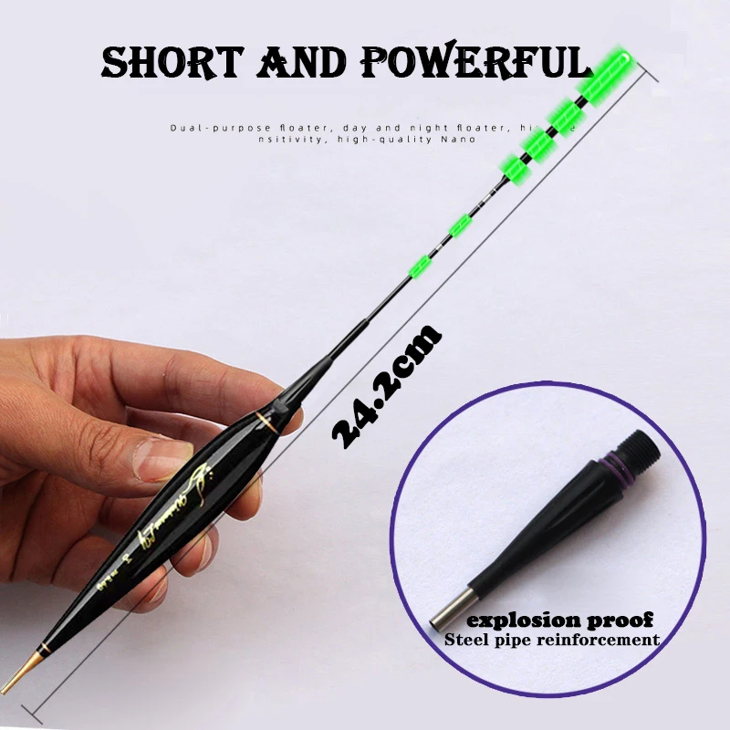 2025 Summer New Gravity Sensor Float Luminous Turn Red Fishing Float+Accessory Suit Carp Hot Sale High Sensitivity Accessories