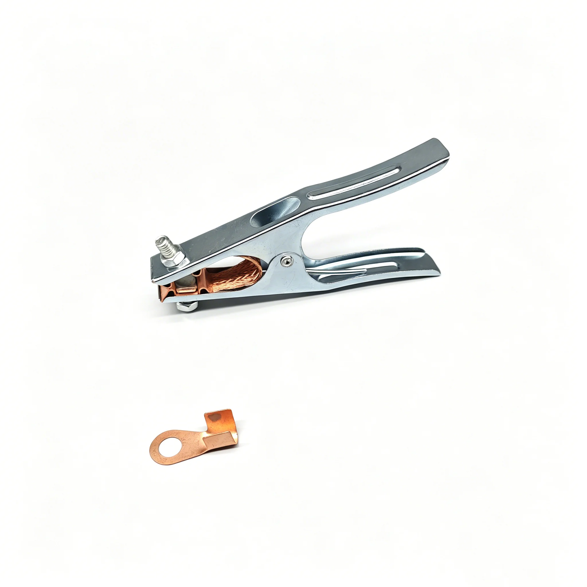 1Pc 300Amp Cable Clamp Ground Clamp Welding Electrode Holder Earth Clamp Electrode Clamp Welder Machine Tools Cable Clip Tools