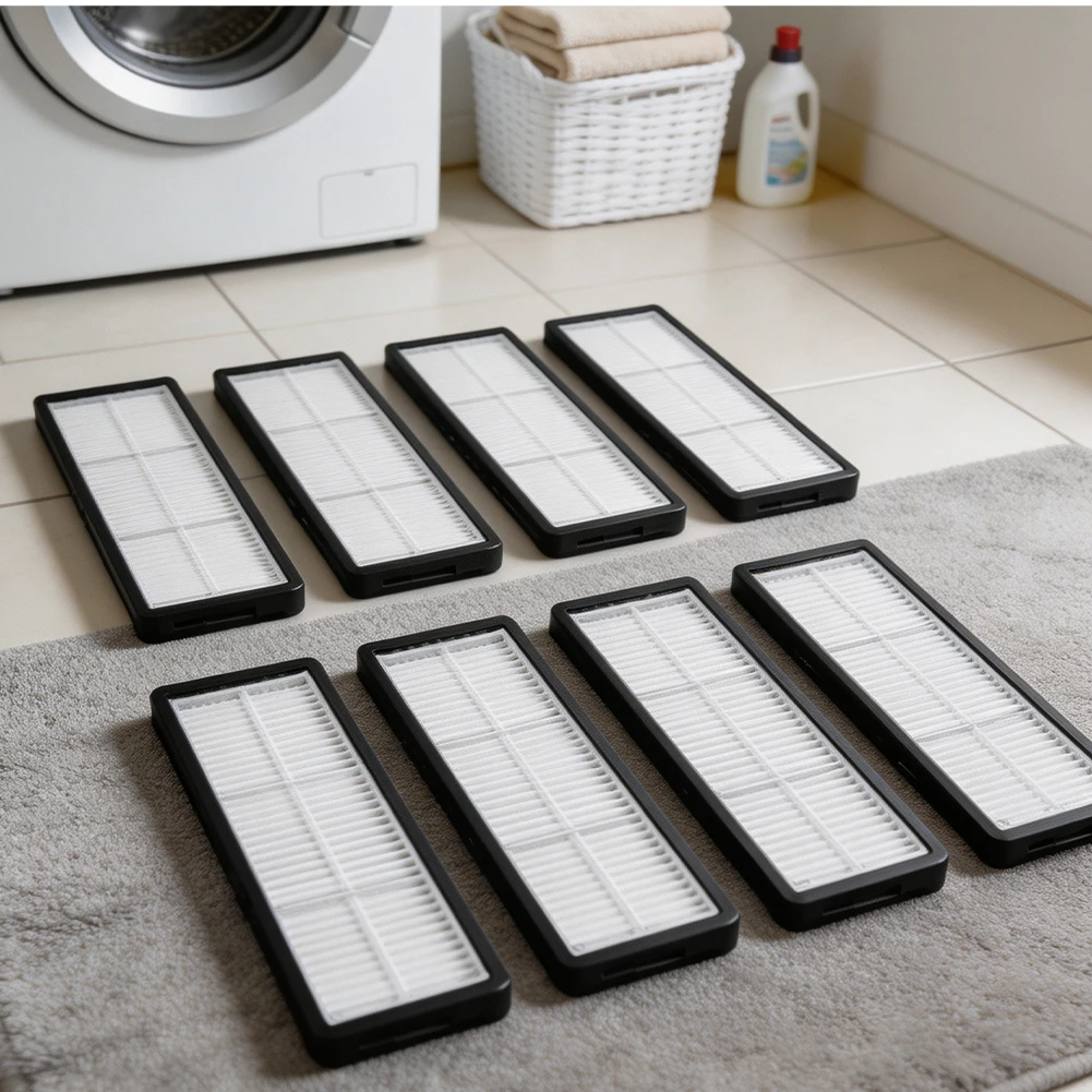 QV35A Dust Filter Robot Vacuum Filter For Daily Floor Cleaning Captures Pet Dander Easy Installation Enhanced Air Quality Filter