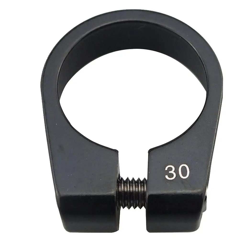 Kids Seat Post Clamp Aluminium Alloy Seatpost Collar Fits /27.2mm Bike Seat Post - Select Colors & Sizes