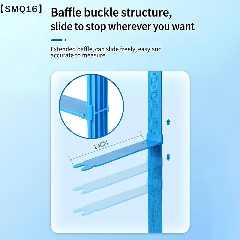 Children's Height Measuring Device Wall Sticker Ruler Baby Height Measuring Rod Accurate Home Ruler【SMQ】