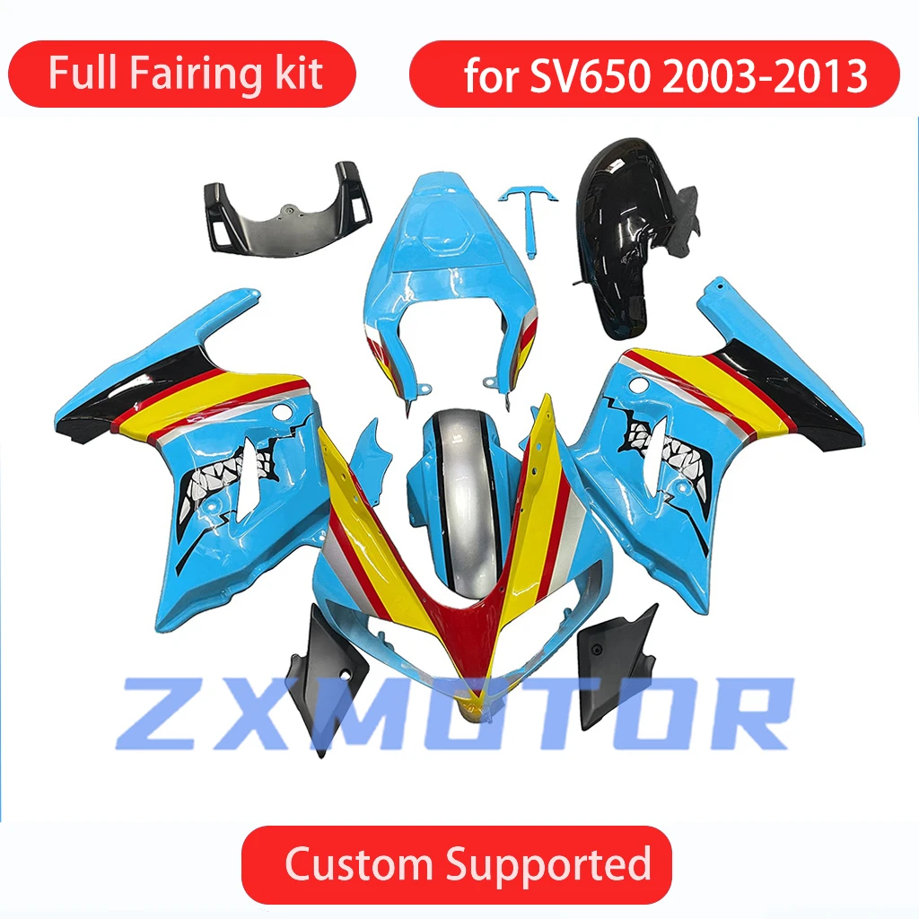 Fairings for SV650S 2003-2008 2009 2010 2011 2012 2013 Body Set Motorcycle Fairing Plastic Kit SV1000S 03-13