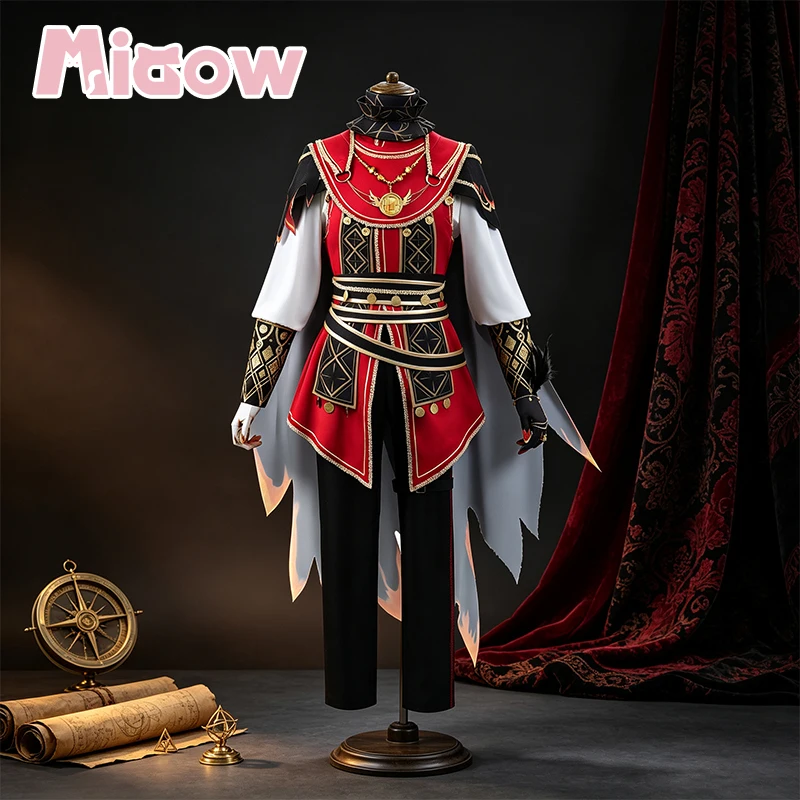 Game Identity V Prospector Legacy of Goetia Cosplay Costume Impact【XS-3XL】Miaow Costume High Quality Anime Cosplay Costume
