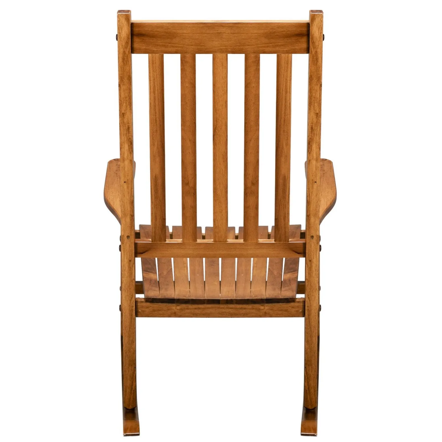 كرسي هزاز خشبي مربع للاستخدام الداخلي/الخارجي، 68.5x86x115 سم، RT #6