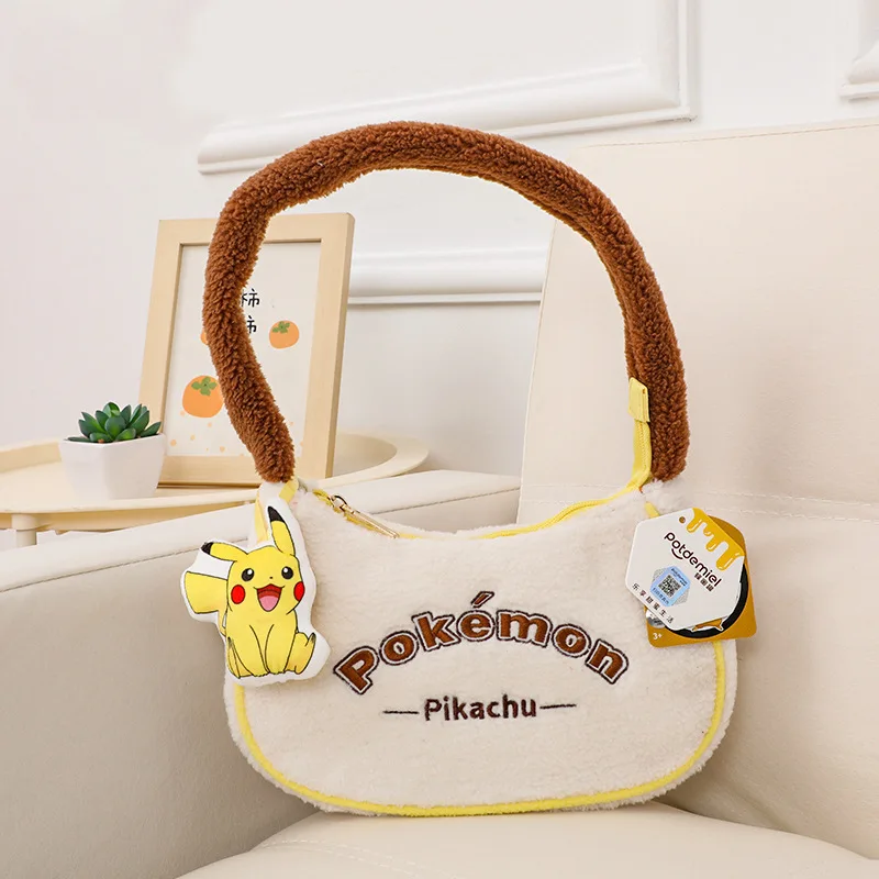 Pikachu Anime Stuff Messenger Bag, Soft Stuff, Underarm Bag, Initiated Bag, Girls