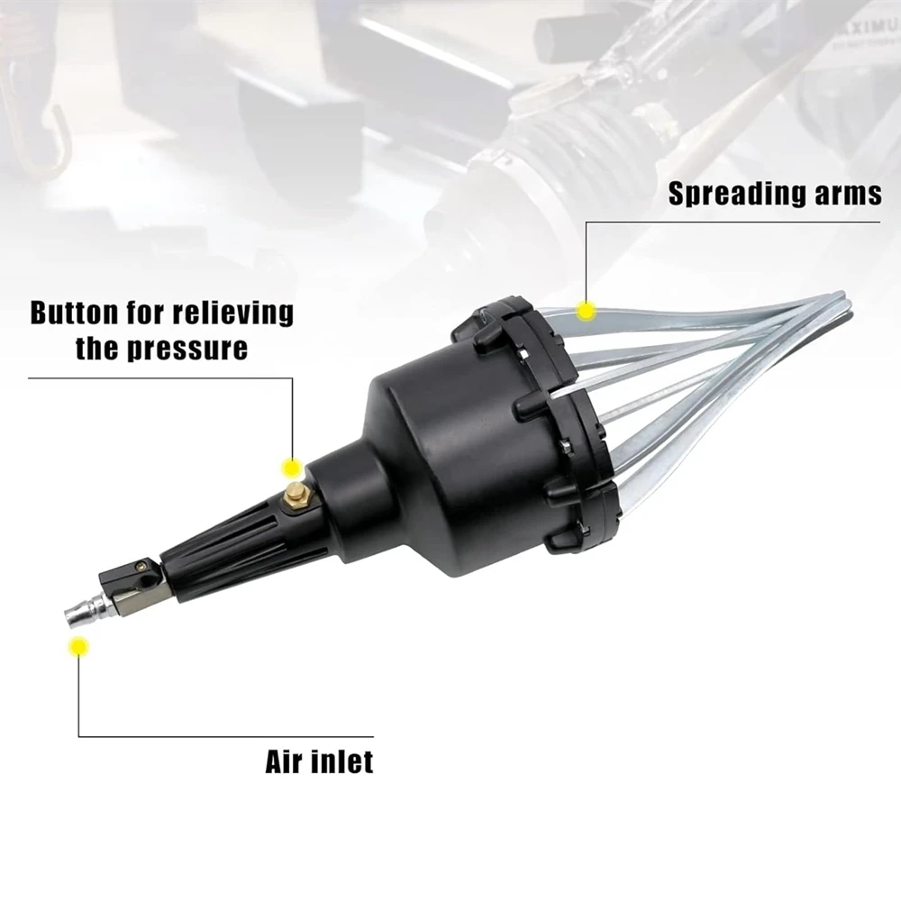 Universal CV Axle Removal Expander Tool Pneumatic Joint Boot Install Tool CV Boot Tool For Pneumatic Outer Ball Cage Car Black