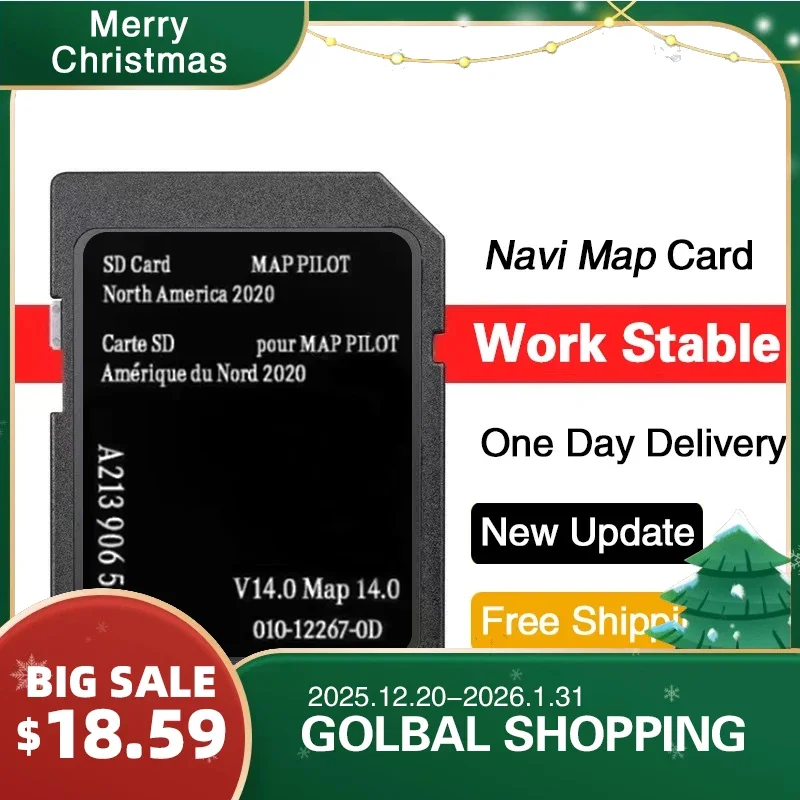 

GPS MAP PILOT Garmin SD Card Update 2020 V14 USA CAN MEX Maps for Mercedes AMG/C-class/E-class/GLC Car Navigation