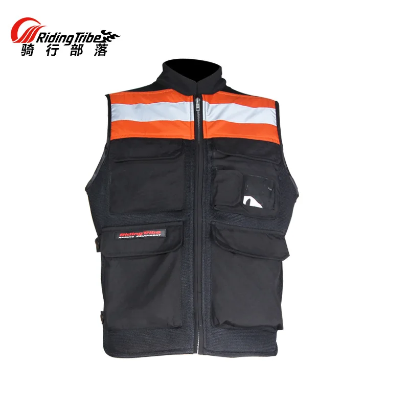 

Motorcycle Riding Clothing Reflective Vest Safety Motorcycle Travel Night Fluorescent Breathable Ventila Lightweight Breathable