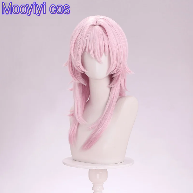 コスプレ用の日本のスターレールウィッグ,3月7日,ハロウィーンパーティー,クリスマス,ロールプレイング,コミック,新しい,2025