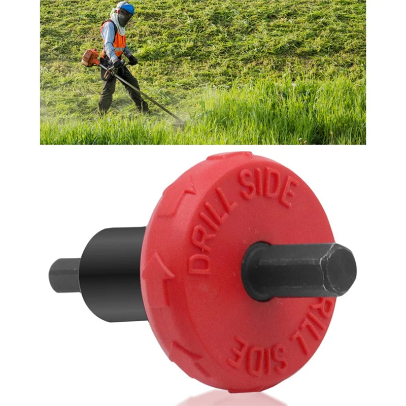A76I 1Pcs Motor Mower Starter Electric Start Drill Bit Engine Adapter Plug Button for String Trimmers Leaf Blowers Cultivator view 2
