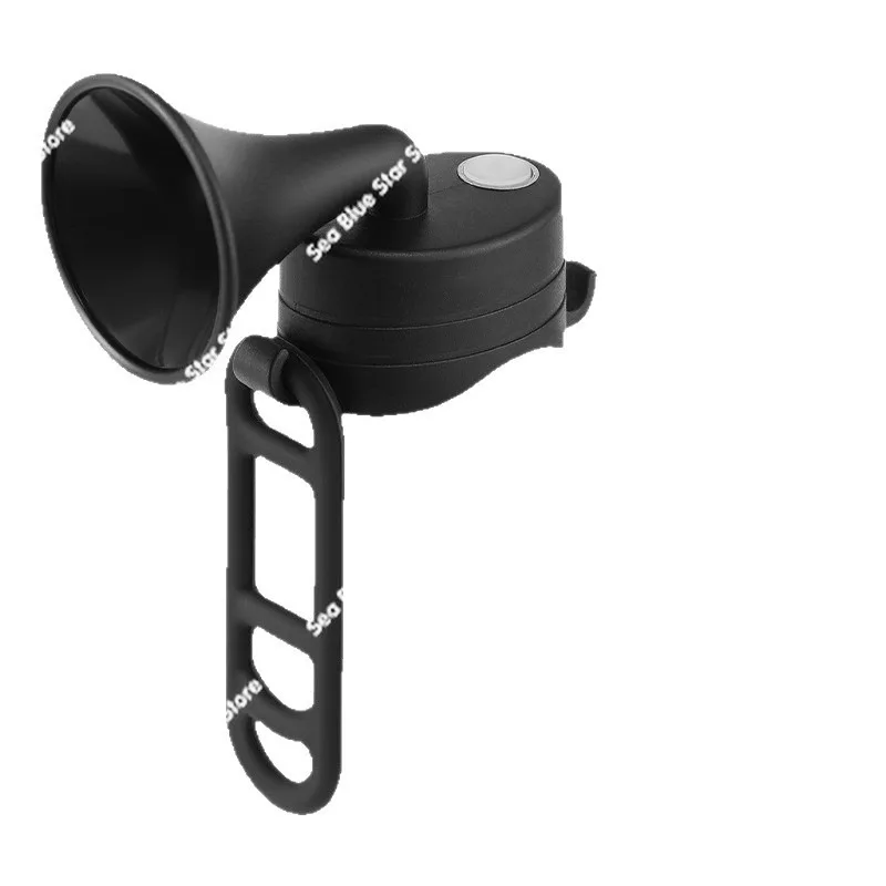 Bicycle mini electric horn, charging portable quick-release electronic bell Children's scooter warning bell