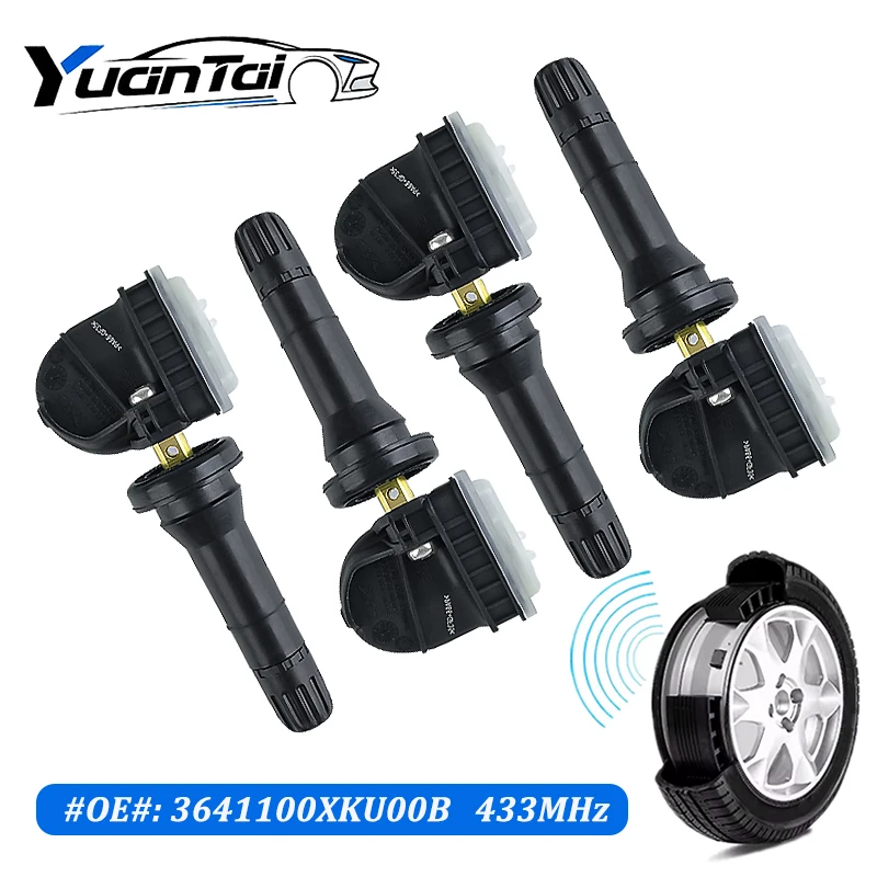 

3641100XKU00B New Car Tire Pressure Monitor Sensor for Great Wall 7 Wingle Voleex C30 5 6 2016 2017 2018 2019 2020 433MHZ TPMS