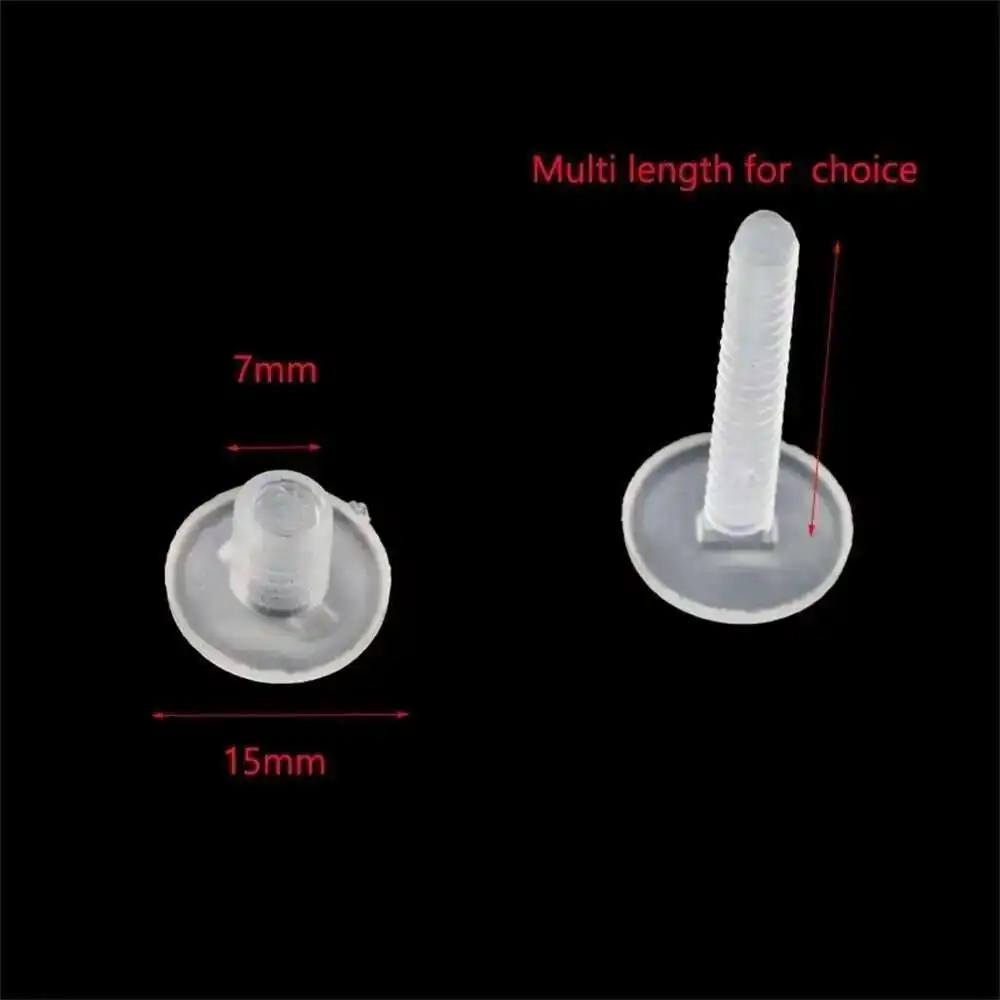 Afbeelding 5: Plastic Binding Schroeven Gegolfd Constructie Kaart Bord Boek Moer Schroef Bevestigingsmiddelen Nylon Bindmiddel Post Lock Clip Klinknagel Pop Studs