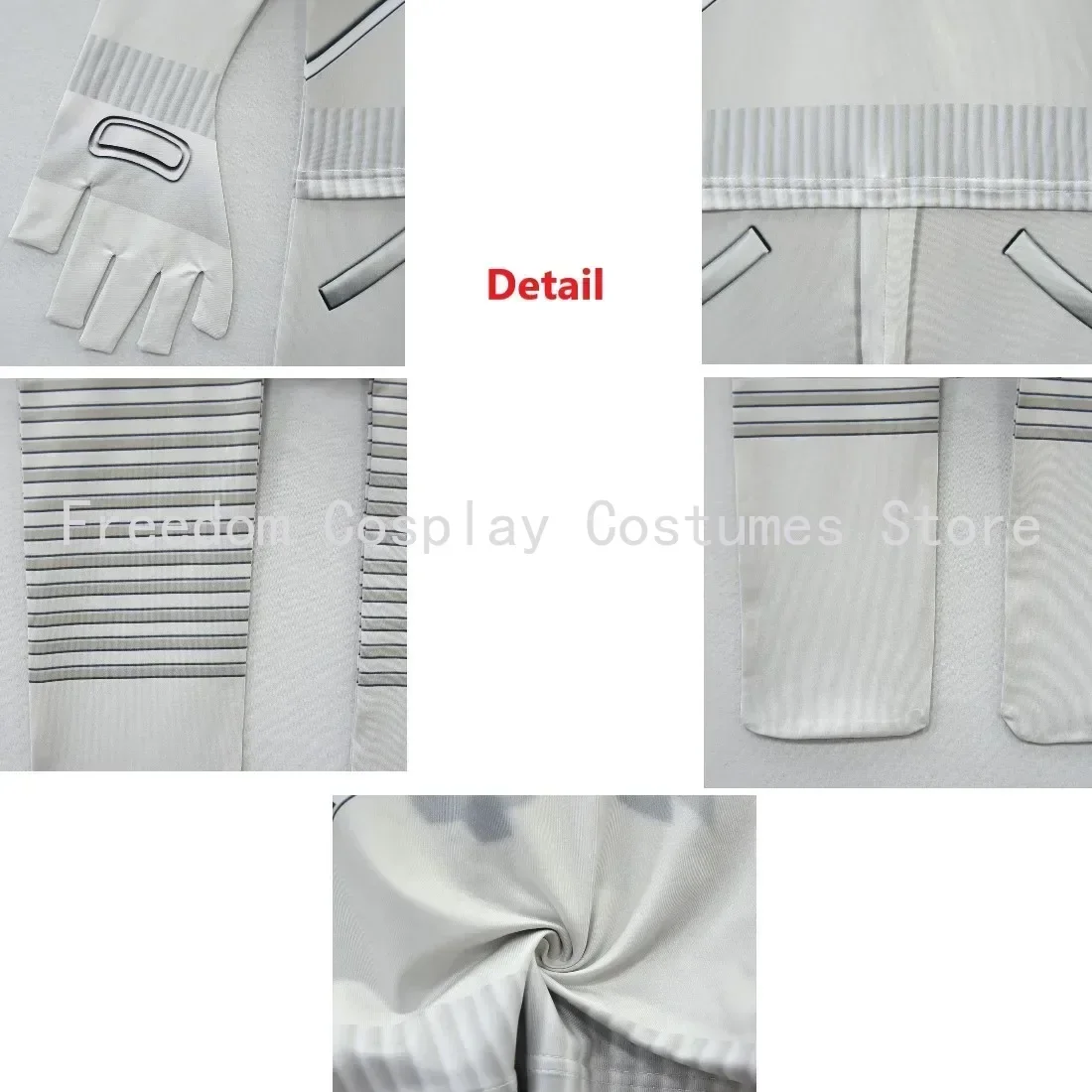 Kids Fortnites DJ Marshmello Cosplay Halloween Costume with Boys Girls 842 Jumpsuit  Carnival Party Electric Syllables Bodysuit image 5
