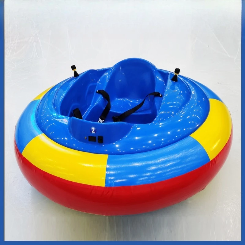Double, parent-child, ice and snow world, bumper car on ice