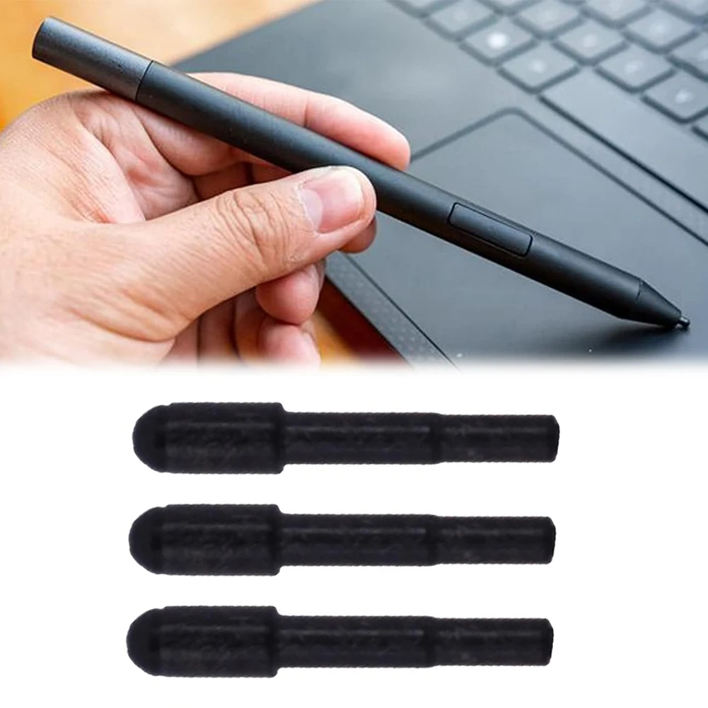 3Pcs Stylus Tips with Clip Touch Pen Nibs High Sensitivity Stylus Replacement Spare Pen Tips for Lenovo Thinkpad Active Pen 2