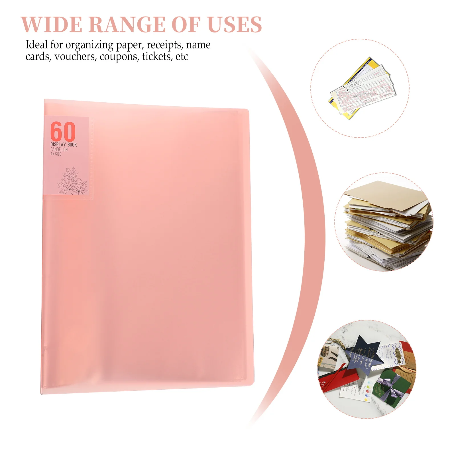 

Multi Layer Document Folder A4 File Clip Office School Supplies 60 Pockets ganizer Storage Solution Paper