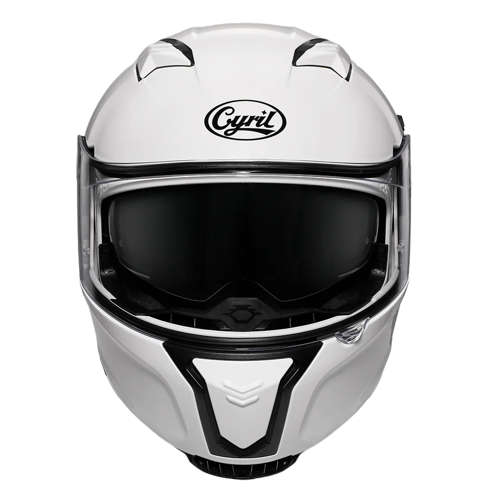 Cyril Flip Up Helmets For Motorcycles Accessories Dual Lens Helmet Interior Visor DOT Certified Safety Full Face Moto Helmet