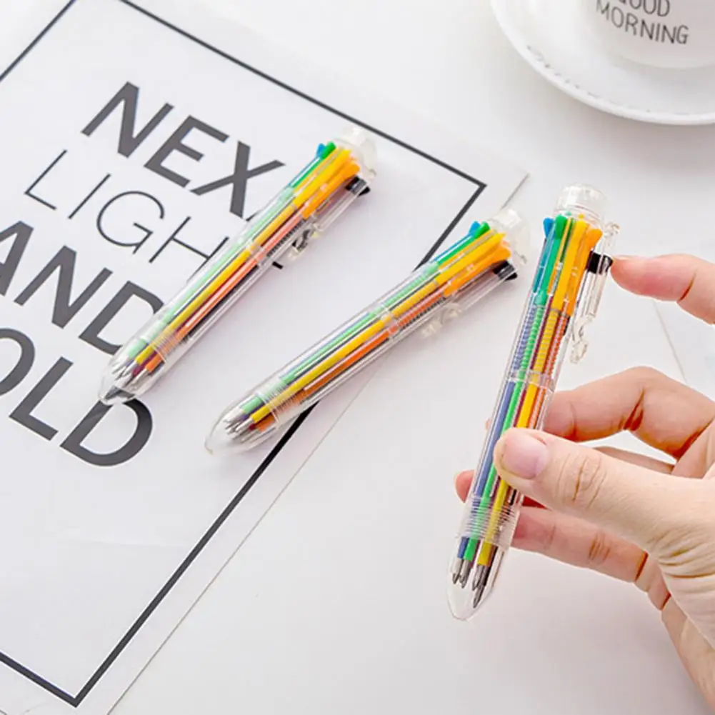 Multipurpose Fine Workmanship 8 Color Writing Gel Pen Home Supplies