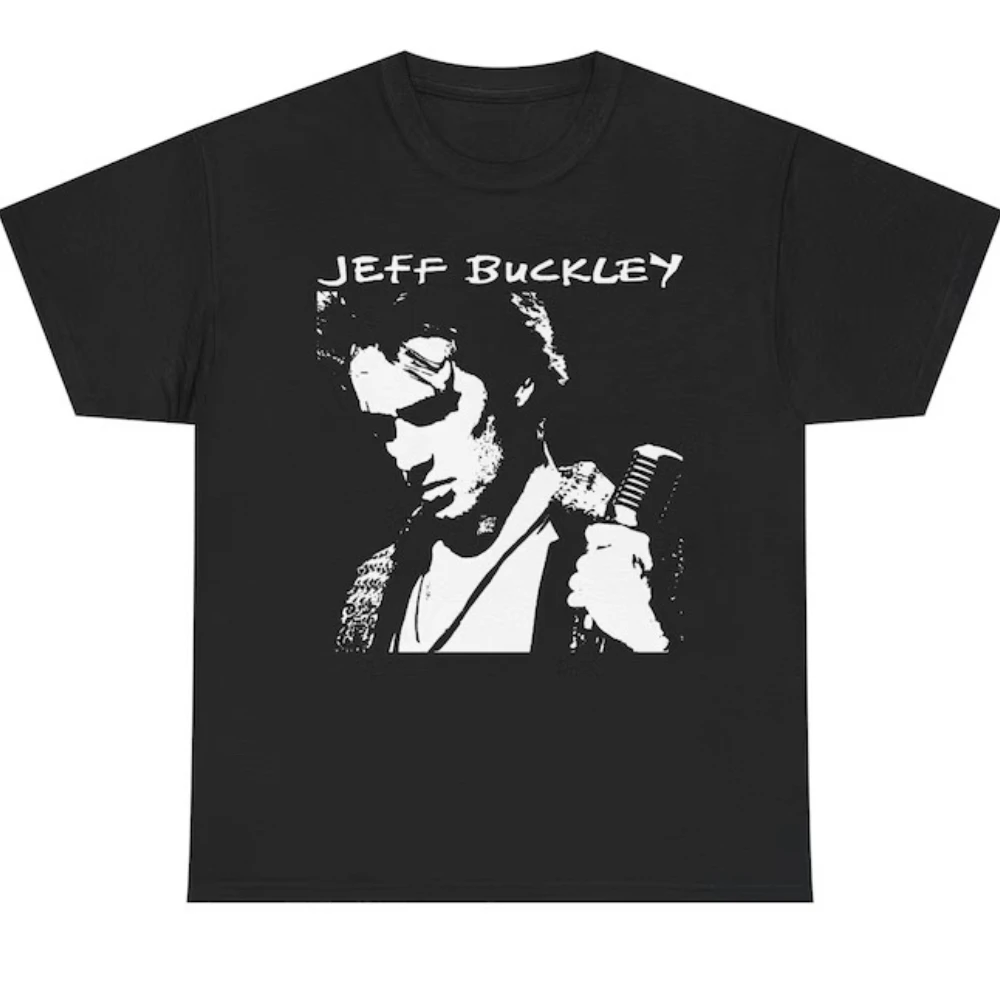 تي شيرت Jeff Buckley Baby لطيف جرافيك تي شيرت Grace Band هدايا لها Y2K 2000s صيفي قطني للرجال والنساء قميص علوي قابل للتنفس
