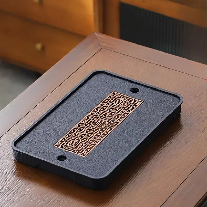 

Small Japanese Tea Tray Serving Decorative Ceramic Marble Ceremony Tableware Tea Tray Nordic Drainage Bandejas Home Products