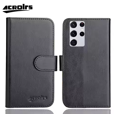 For Samsung Galaxy S21 S21+ 21 Plus FE Ultra Case 6 Colors Luxury Leather Protective Special Phone Cover Cases Wallet