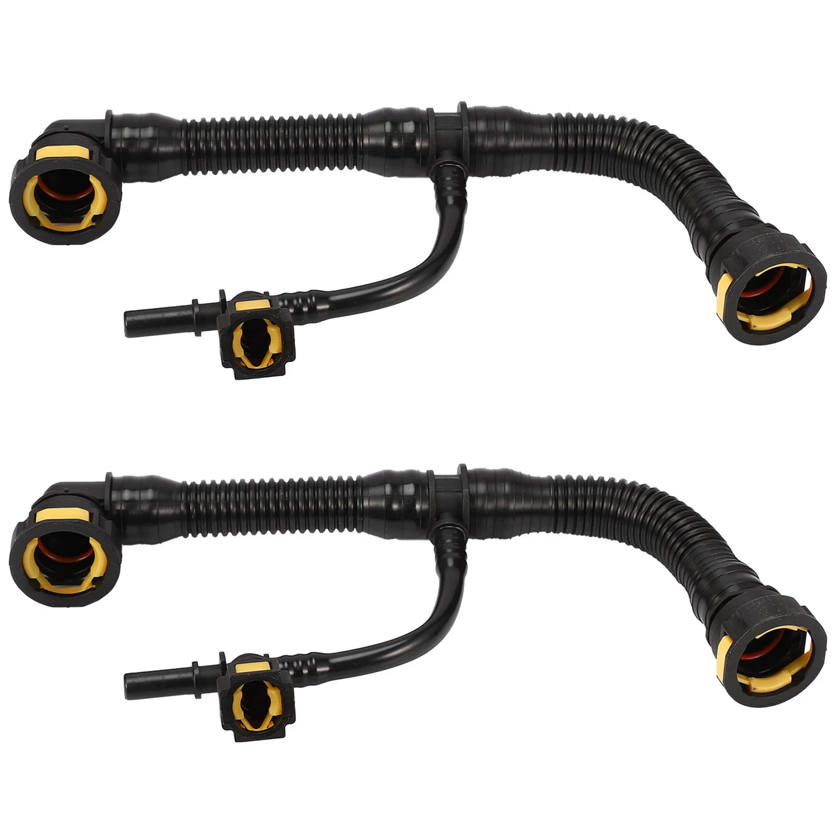 Durable 2X Engine Vest Hose Cylinder Head Cover Oil Breather Pipes 1192WZ For 1007 206 SW 207 307 SW Citroen C2 C3 C4