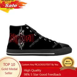 S-Slipknots Heavy Metal Rock Band Music Singer Cool Casual Cloth Shoes High Top Comfortable Breathable Print Men Women Sneakers