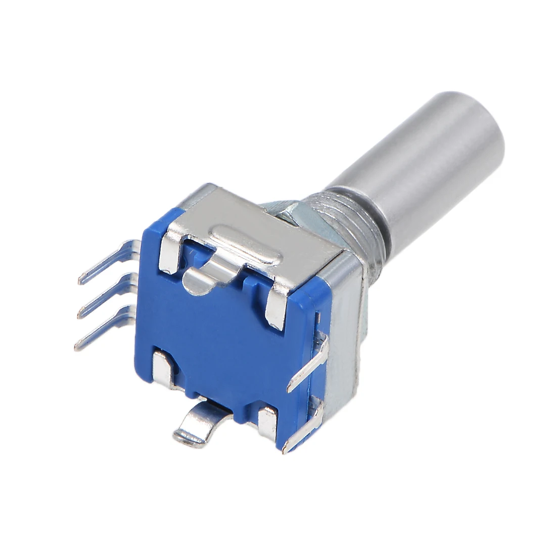 5 szt. Enkoder obrotowy 360 stopni, przełącznik kodowy, potencjometr cyfrowy EC11, 5 pinów, wałek D 20 mm